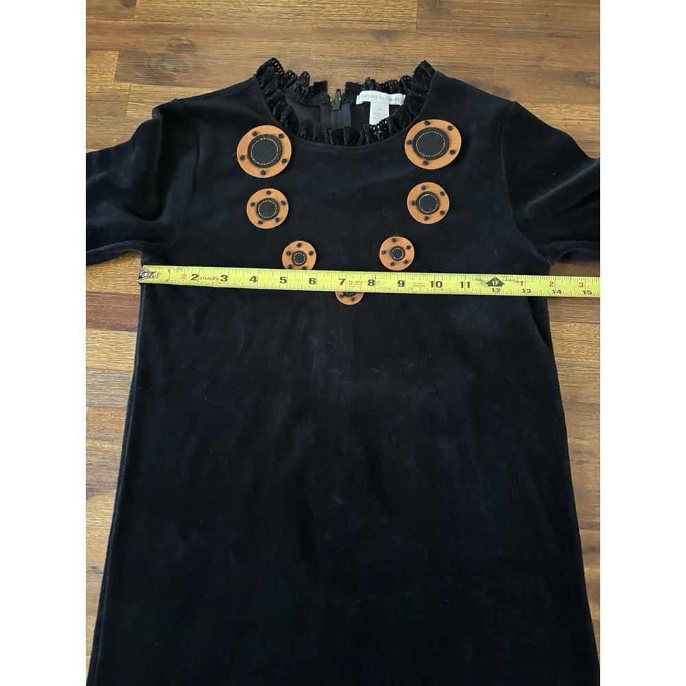 POTTERY BARN Kids Butterfly Dress Size 4-6 Black Orange Velvet Costume Only READ - Picture 5 of 16